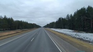 4k video. Чадога - Череповец. Таймплас. 60х скорость. 2 часа съёмки. 05.12.2024.