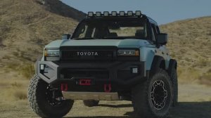 Toyota Land Cruiser Rox – это новый и необычный концепт [4K]