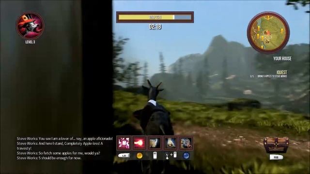 Goat Simulator mmore goatz edition xbox 360 demo gameplay
