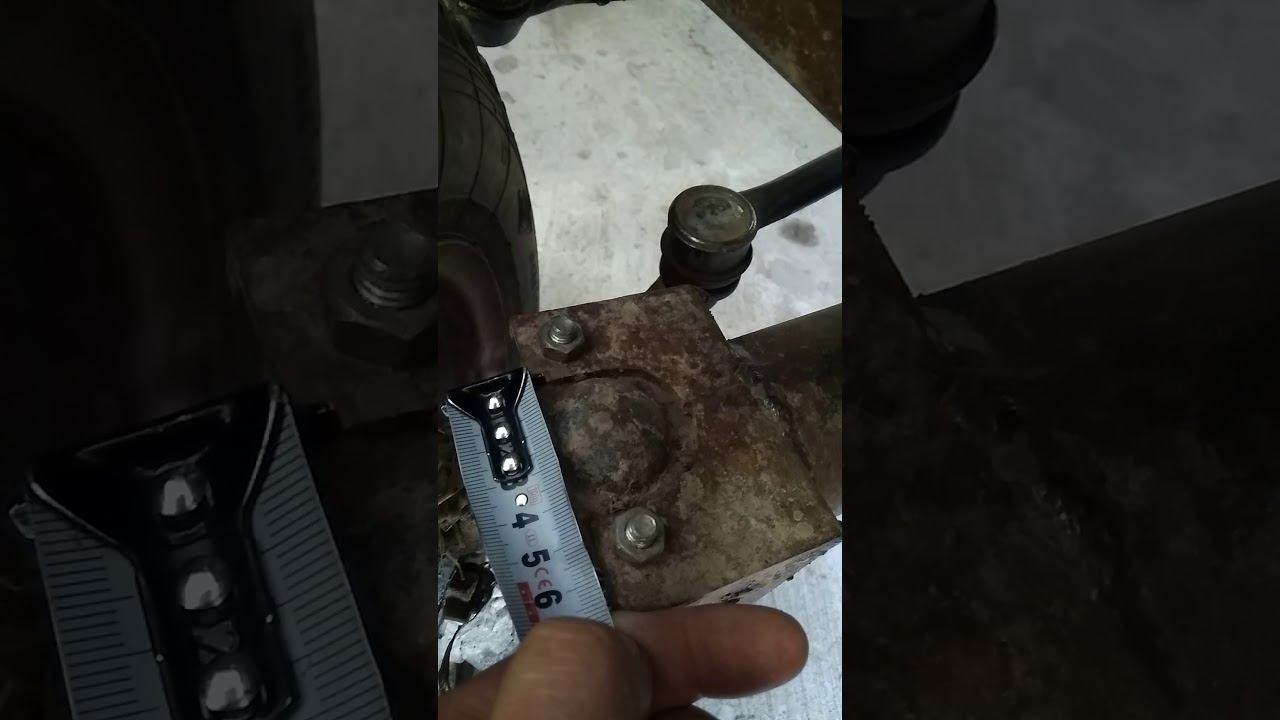 Минитрактор. Размеры передней балки. смотреть онлайн