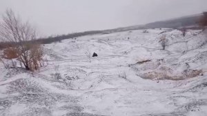 Первый снег и офф-роуд на квадроцикле
