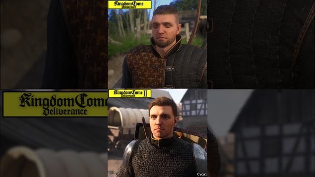 Сравнение ранней графики Kingdom Come Deliverance I и II