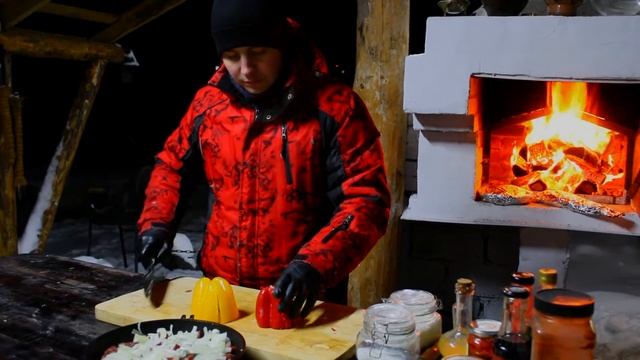МЯСО ЗАПЕЧЕННОЕ С ОСТРЫМ ПЕРЦЕМ/ЗИМНИЕ ВЕЧЕРА