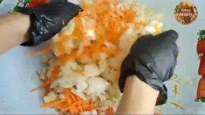 КОЧАН КАПУСТЫ И Одна Морковка!Обалденная КАПУСТА По  КОРЕЙСКИ. Рецепт