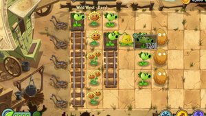 Plants vs. Zombies 2 Wild West Day 4 / Дикий запад день 4