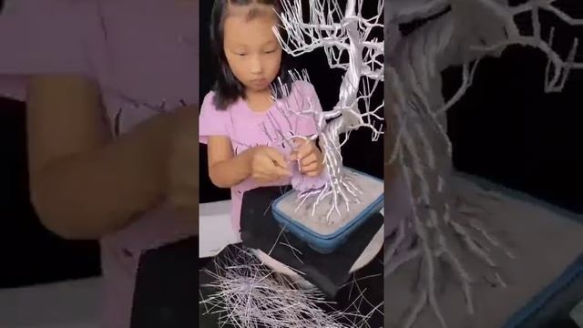 DIY. Дерево из проволоки