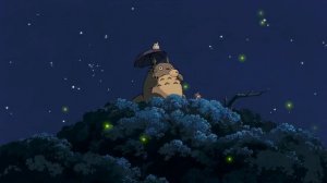 Тоторо на Вершине Древа | Totoro Top Of Tree - Живые Обои