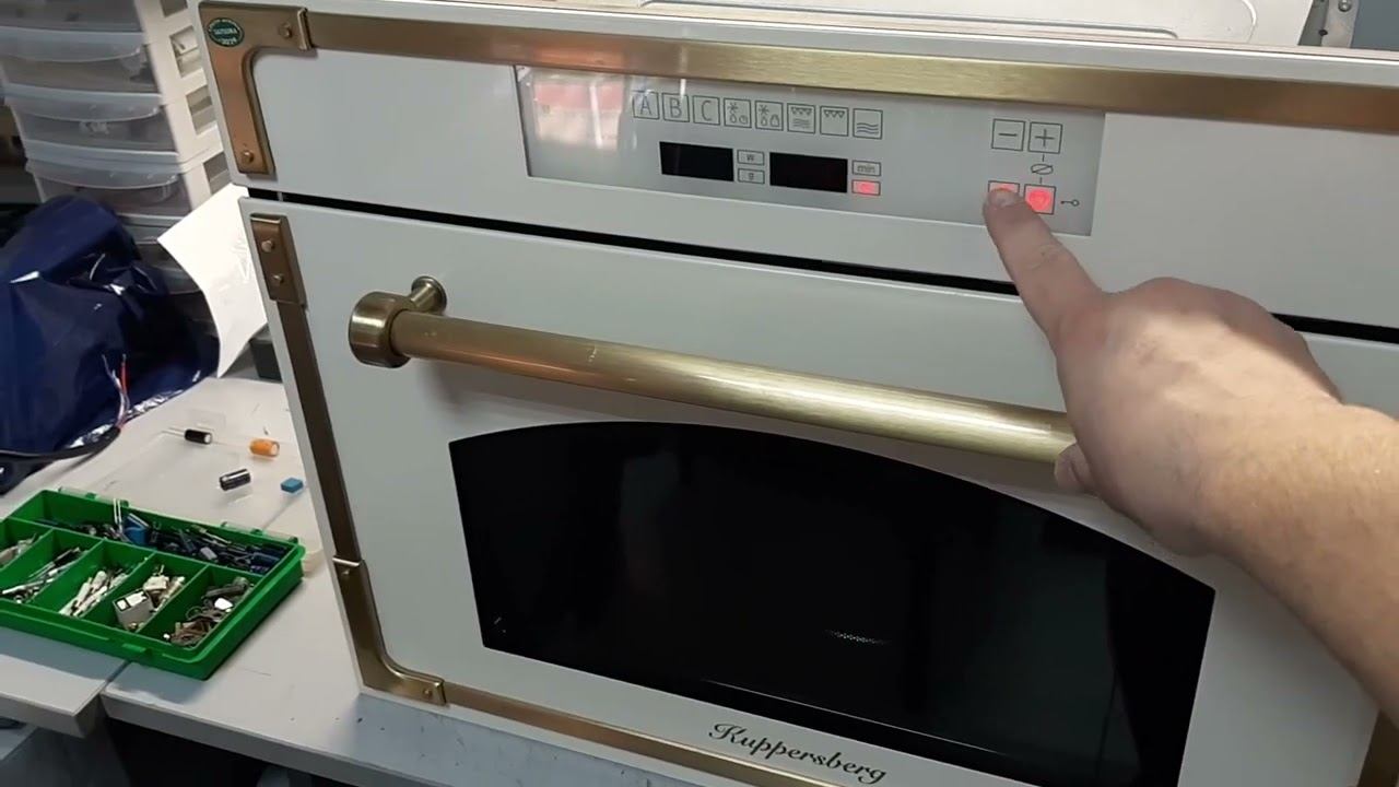 Ремонт микроволновой печи Kupersberg. смотреть онлайн