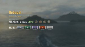 Крейсер Minotaur: +162к урона 8 фрагов на карте Море надежды - World of Warships