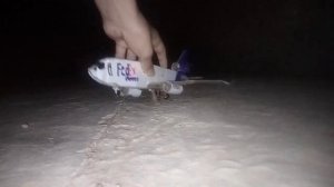 FedEx express flight 14 crash landing