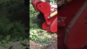 Пень 90 см - не проблема для корчевателя MaxiSoil Seppi M