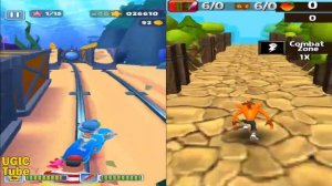 Subway Surfers Underwater Koral Fan Special vs Crash Bandicoot Jungle Runner