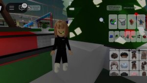 ДЕЛАЕМ НОВОГОДНИЙ СКИН В БРУКХЕВЕНЕ!ROBLOX/богиня