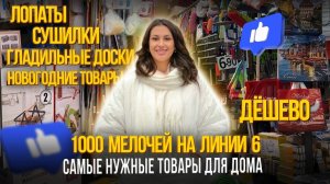 1000 МЕЛОЧЕЙ НА ЛИНИИ 6✨САМЫЕ НУЖНЫЕ ТОВАРЫ ДЛЯ ДОМА🎀Рынок Садовод Москва