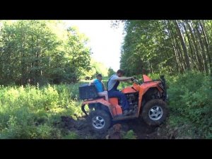 #Квадроцикл из ВАЗ 2115 своими руками! Немного покатались!