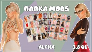 ПАПКА MODS | ЖЕНСКАЯ ОДЕЖДА |ALPHA |ЖЕНСКИЕ ПРИЧЕСКИ | CAS | 3,8 ГБ | SIMS 4