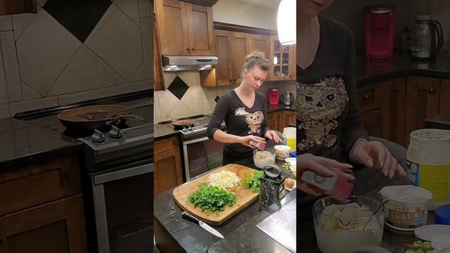 Запеканка из кабачков с фаршем