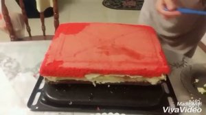 Выпечка торта❤️