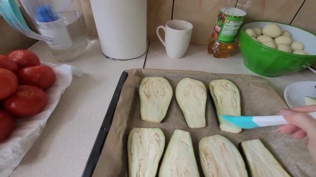 Рулетики із баклажан😋