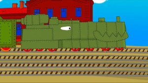 Броне поезд продолжение - мультики про танки !