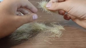 Как недорого зделать много флока для диорамы .