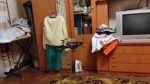 Квадрокоптер. Первый полёт.