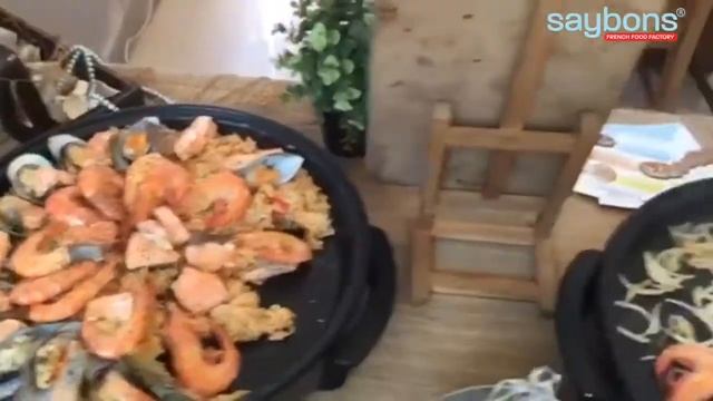 Saybons Catering | Paella Live Station