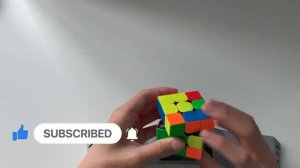 World Easiest Scramble (0.64sec)(WCA✅) (WR)   Ft. Cube For Speed
