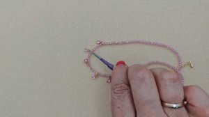 Как сделать колье из мини камней