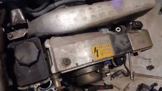 Обзор двигателя мерседес М120 v12 6.0 часть 1 смотреть онлайн