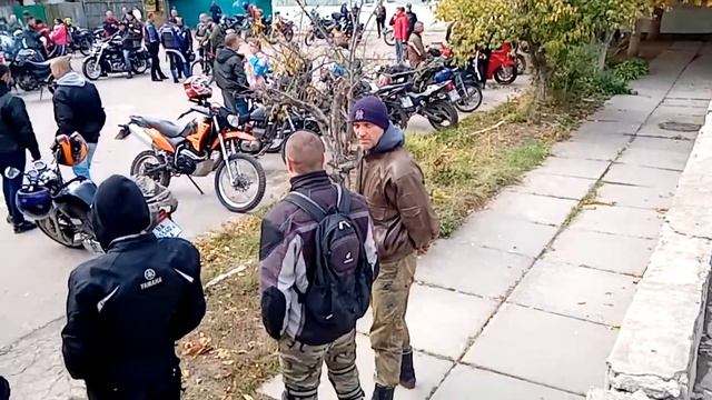 Закрытие мото сезона 2019. ДК "Звезда" г.Шостка. ч.1 смотреть онлайн