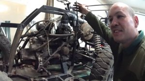 Квадроцикл из Оки. Воздушный фильтр и кулиса кпп.#самодельный