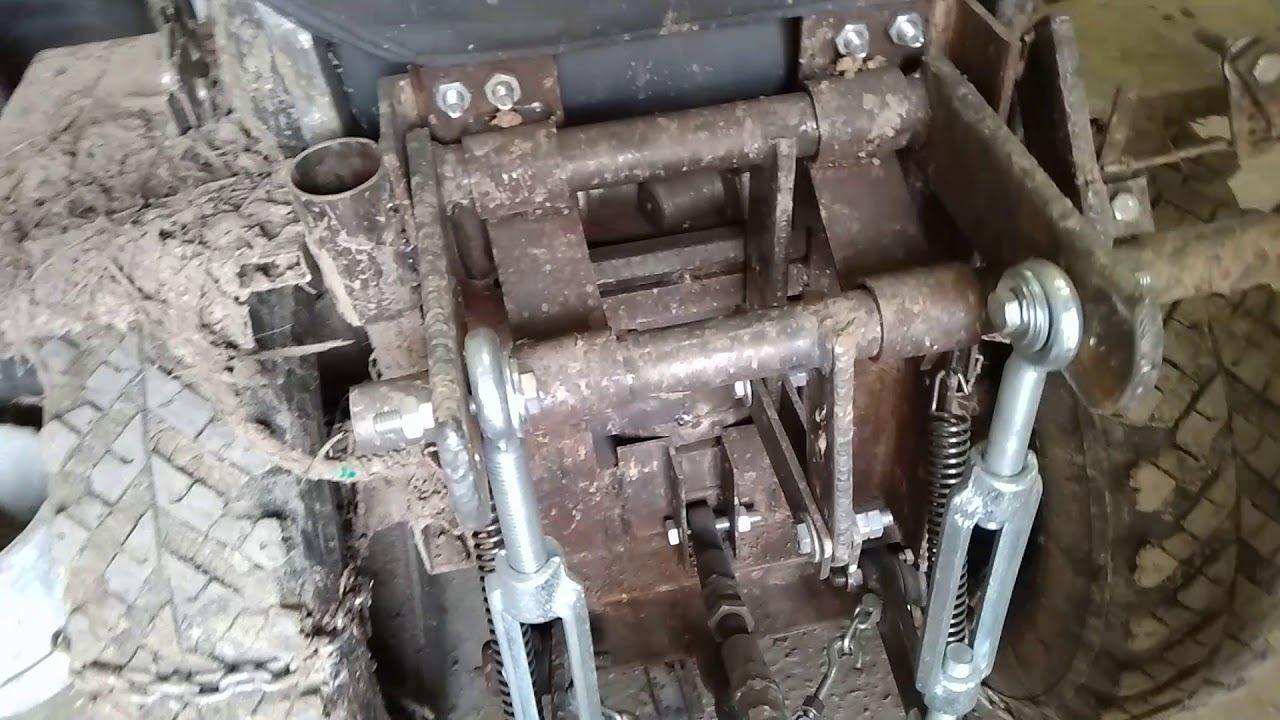 Минитрактор. Обзор навески. смотреть онлайн