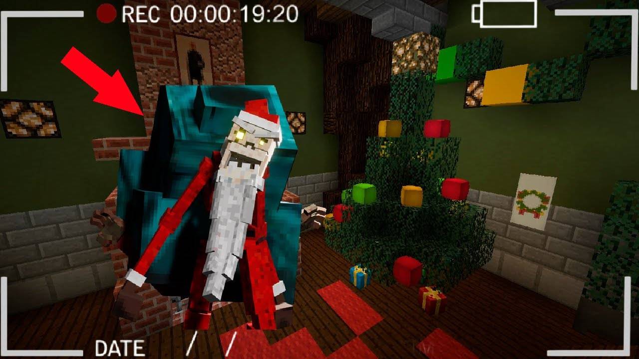 НАВОДЯЩИЙ УЖАС В МАЙНКРАФТ - Christmas Dweller смотреть онлайн