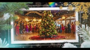 Новогодний футаж 2025 с новым годом заставка