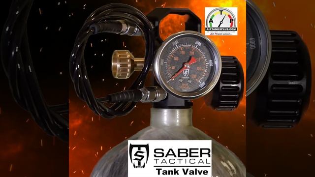 Air Tanks Plus 4500 psi tank with Saber Tactical Valve Demo смотреть онлайн