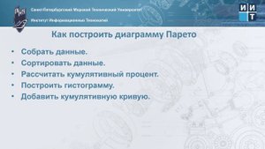 Принцип Парето для интерпретации данных. Диаграммы Парето. Якупов 20130
