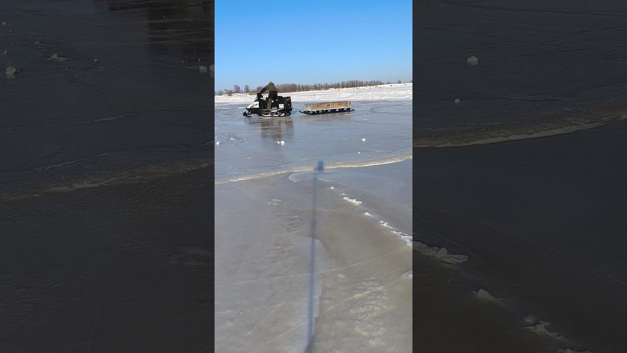 Когда не клюëт...#рыбалка #снегоход #зимняяловлярыбы #охота #сети #бездорожье смотреть онлайн
