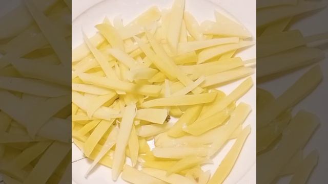 low calorie crispy french fries recipe-low calorie fries-French fries without oil