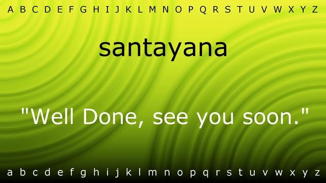 Here I will show you how to say 'santayana' with Zira.mp4 смотреть онлайн