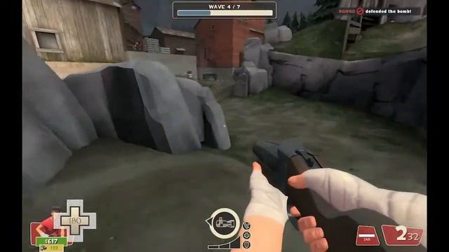 Power Metal Cash Vacuum - Scout MvM Gameplay смотреть онлайн