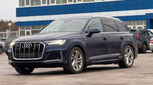 Привезён на заказ из Европы Audi Q7 рестайлинг 50TDI S-Line Quattro. Декабрь 2024 года.