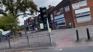 Plessey Mellor, Siemens Fibre Optic And Peek Fibre Optic Traffic Lights @ A Junction In Erdington