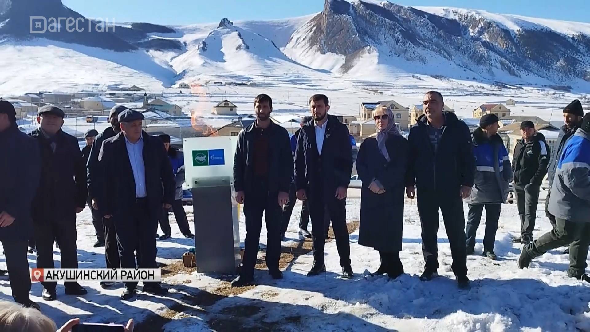 В с.Дубримахи Акушинского района провели газ