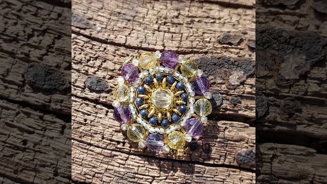 Ювелирные мандалы-порталы из натуральных камней #ювелирныеукрашения #handmade #мандалыизкамней