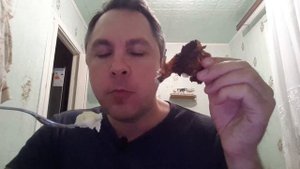 ASMR EATING SOUNDS. КУШАЮ ЖАРЕНУЮ КУРОЧКУ И КАРТОШЕЧКУ ПЮРЕ