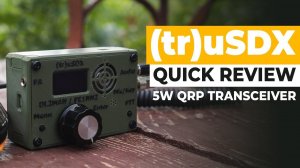 (tr)uSDX QRP Transceiver - 5W HF Multimode Transceiver