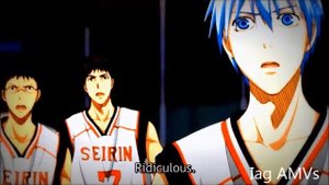 Kuruko No Basket- Kagami vs Aomine e Akashi
