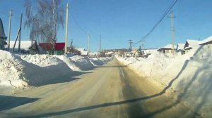 Зима в Сурском, улица Жигарина