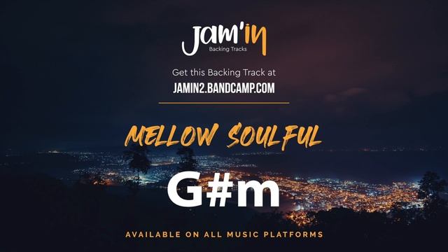 Mellow Soulful Guitar Backing Track In D# Minor